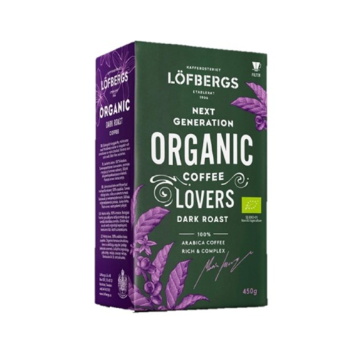 LÖFBERGS Organik Dark Roast, 450 г